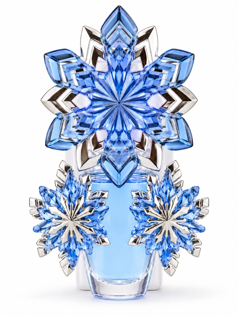 2026 💙❄CUTOUT PAPER SNOWFLAKES NIGHTLIGHT WALLFLOWER PLUG~Bath & Body